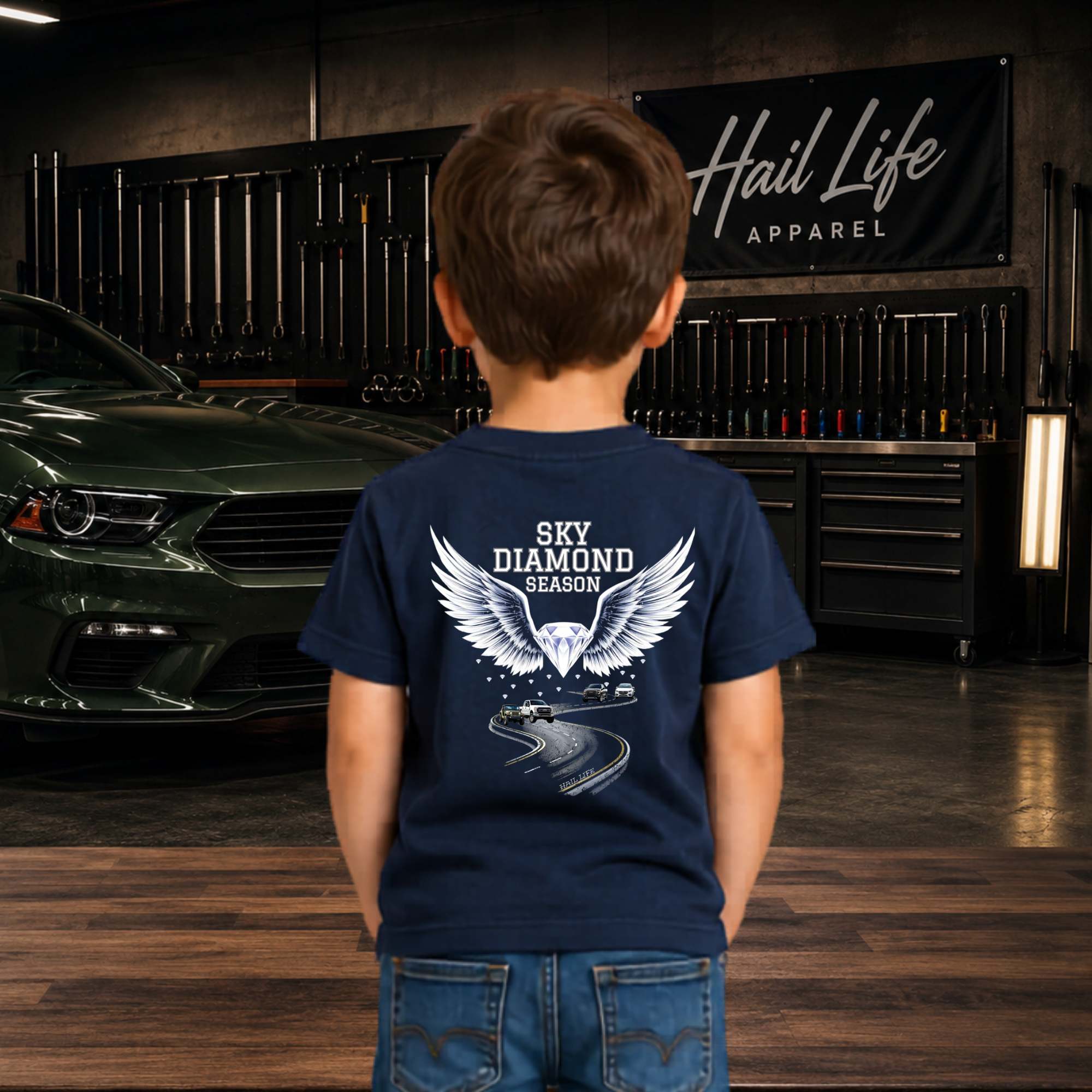 Sky Diamond Season Youth T-Shirt