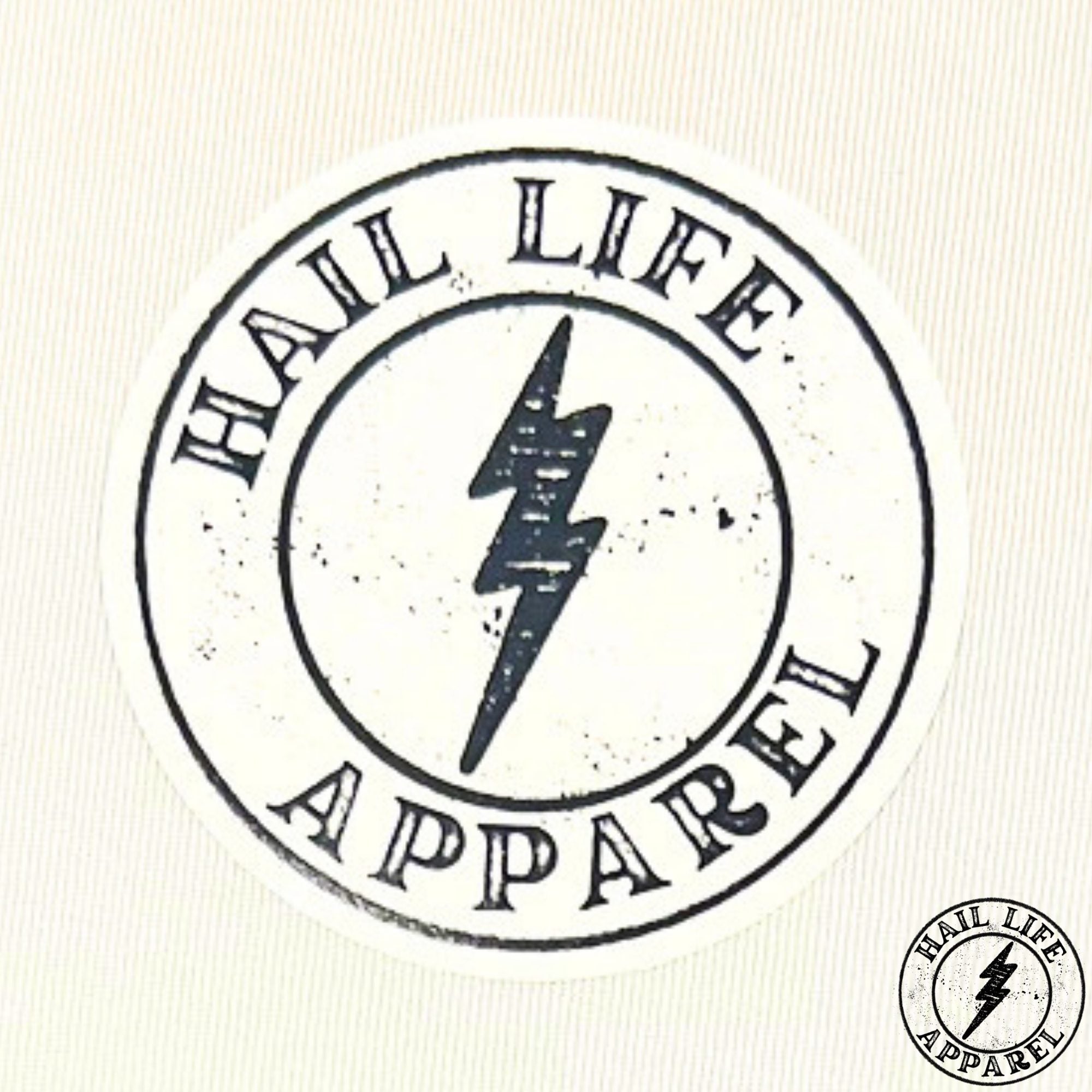 Hail Life Apparel Circle Sticker