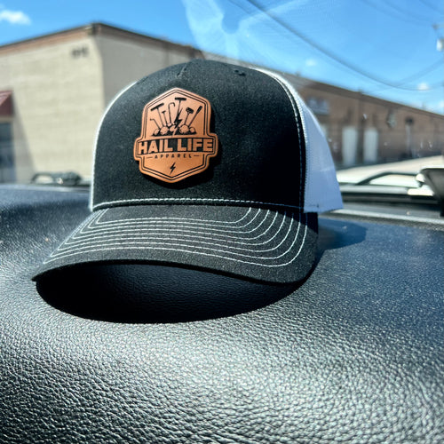 Hail Life Apparel PDR Leather Patch Hat
