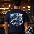 Hail Life Storm Truck Graphic Tee