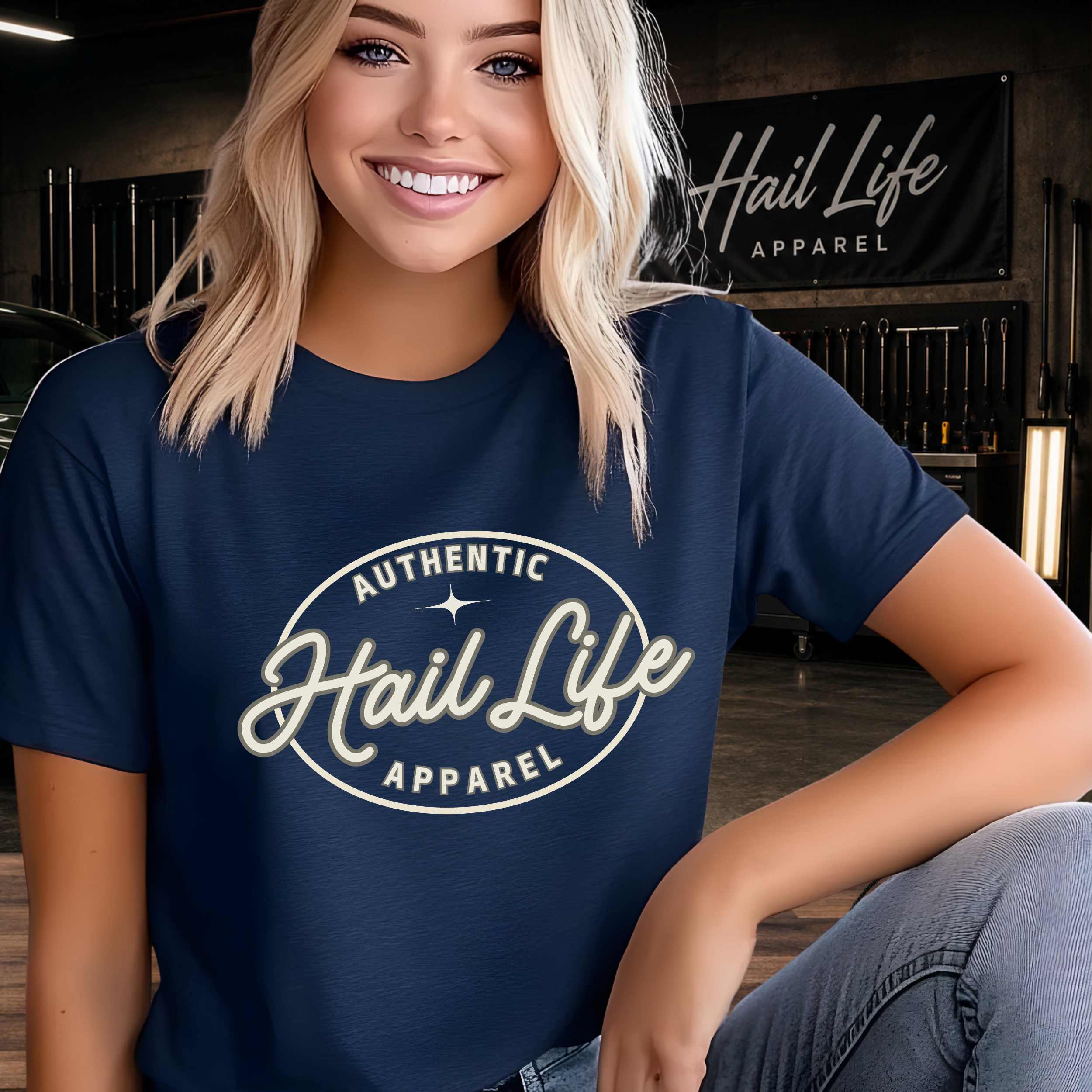 Authentic Hail Life Apparel Tee