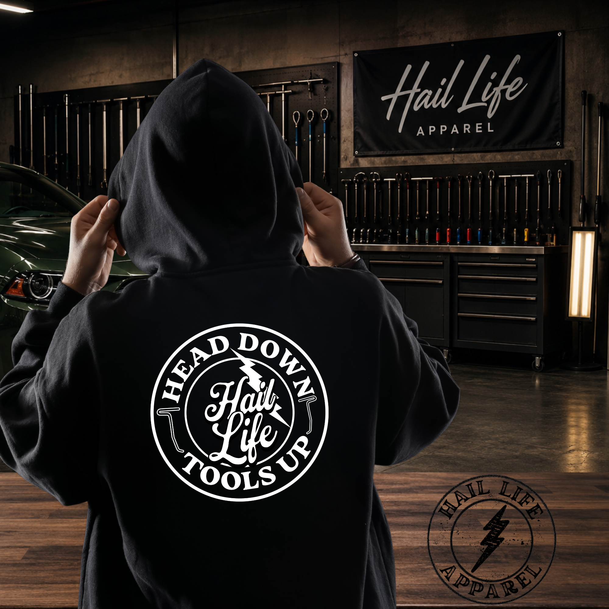 Head Down Tools Up Hoodie - Sweatshirt