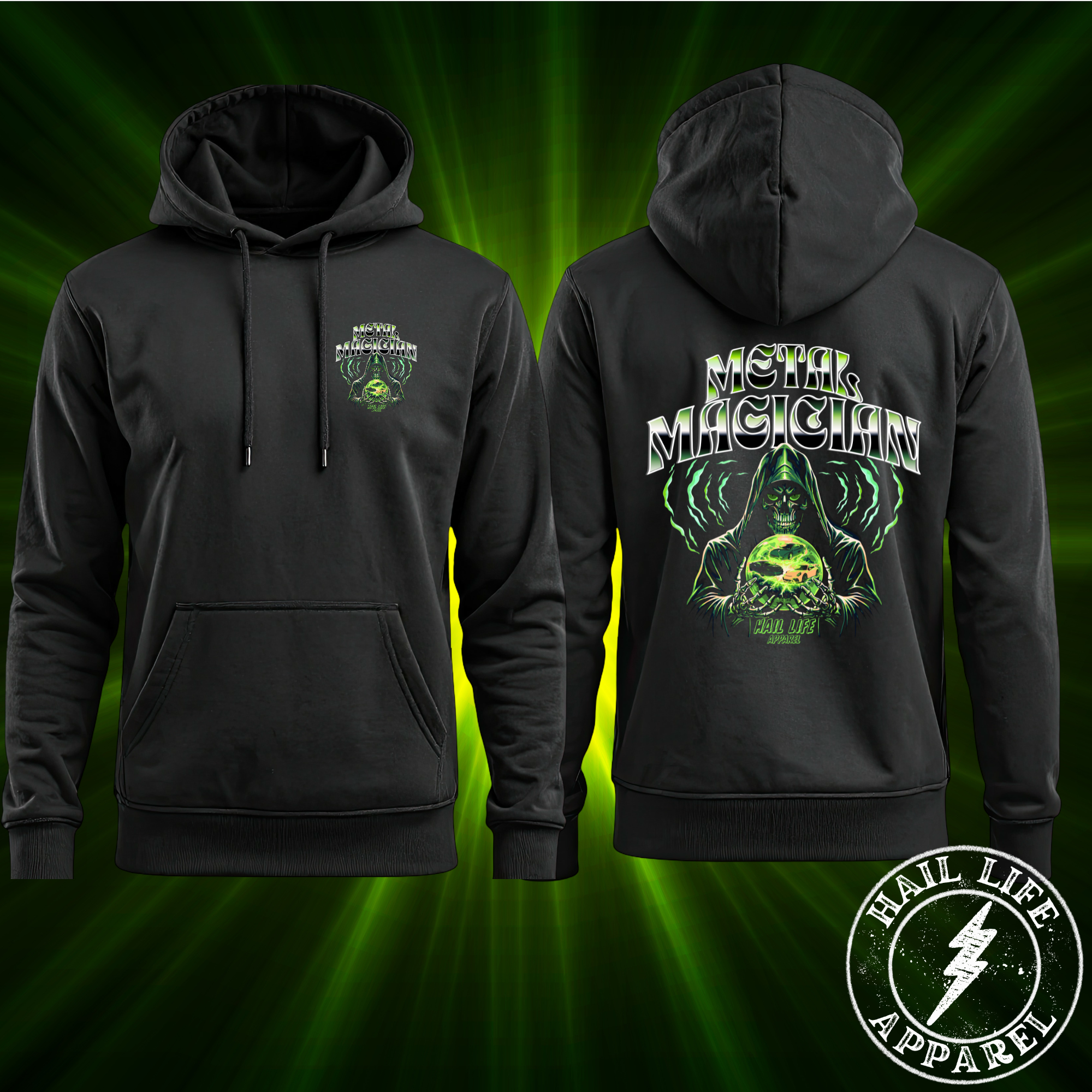 Metal Magician Hoodie - Sweatshirt