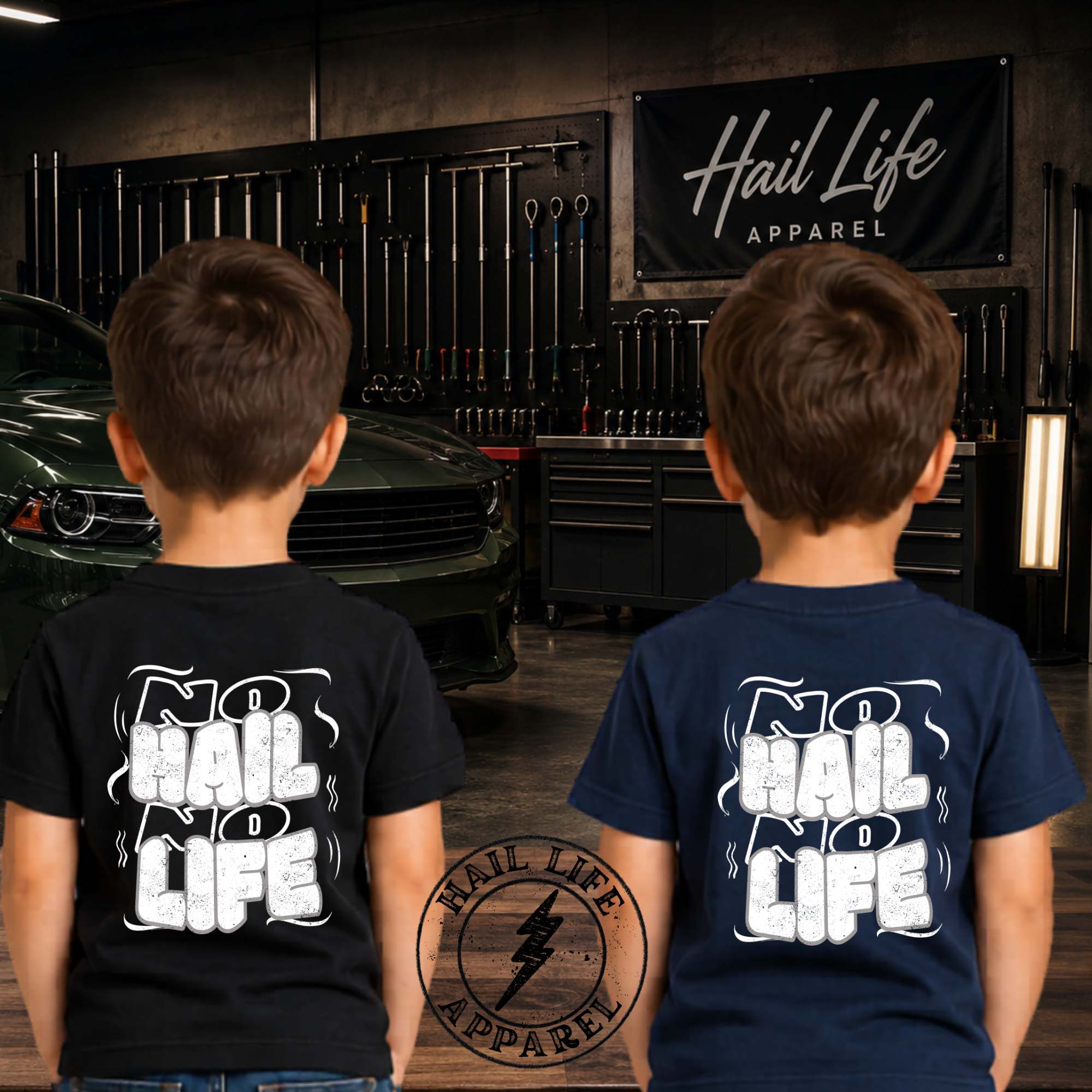 No Hail No Life Youth T-Shirt