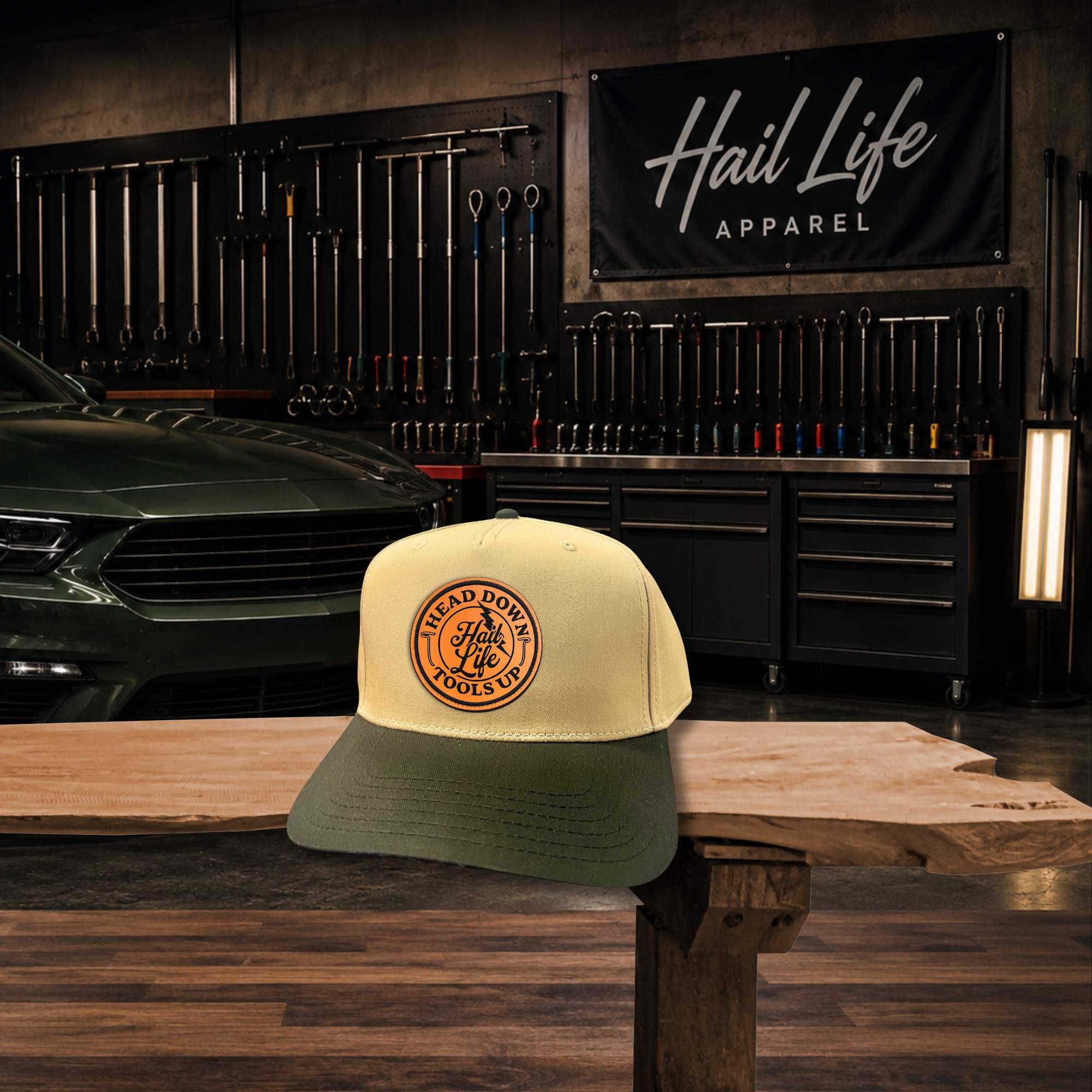 Head Down Tools Up Trucker Hat
