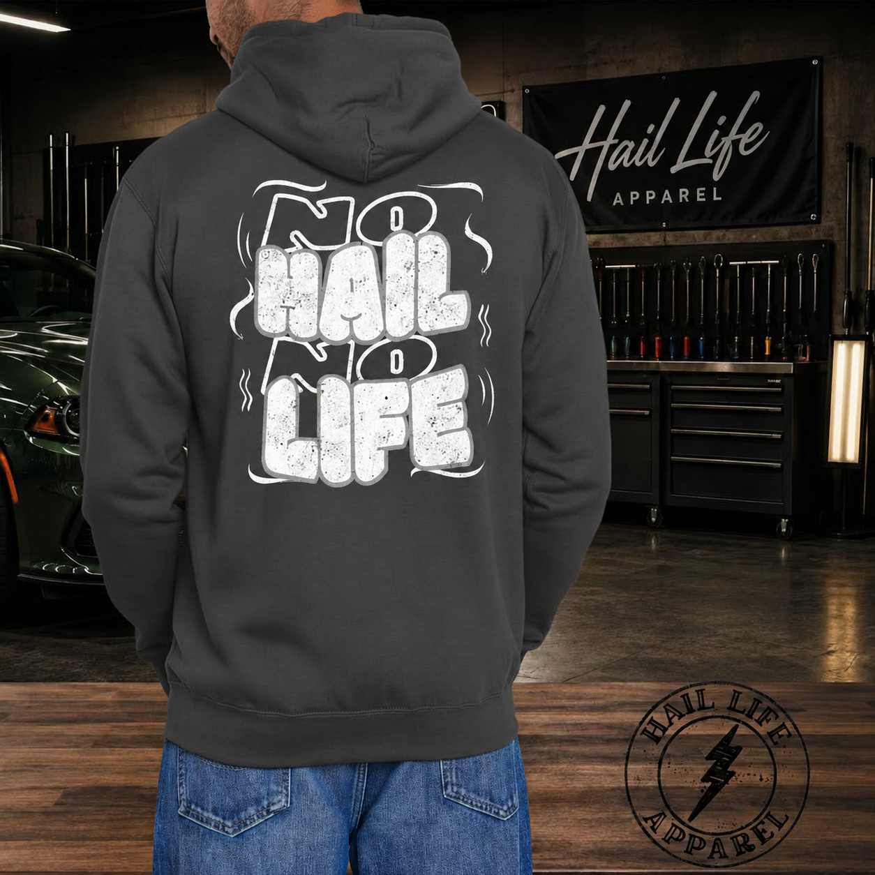 No Hail No Life Hoodie - Sweatshirt