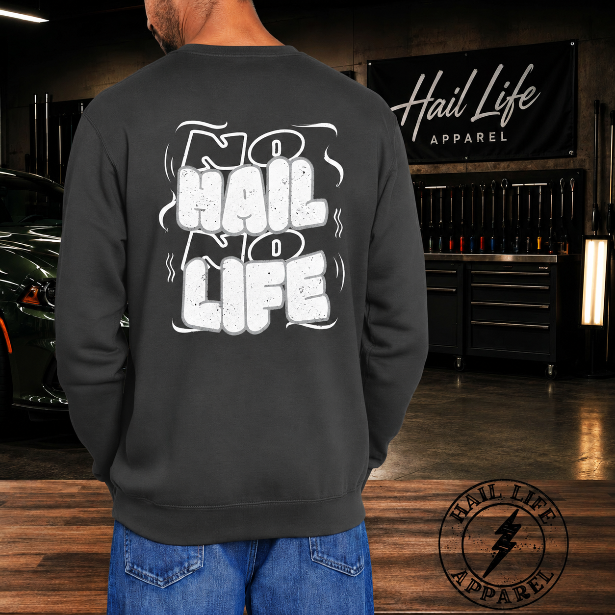 No Hail No Life Hoodie - Sweatshirt
